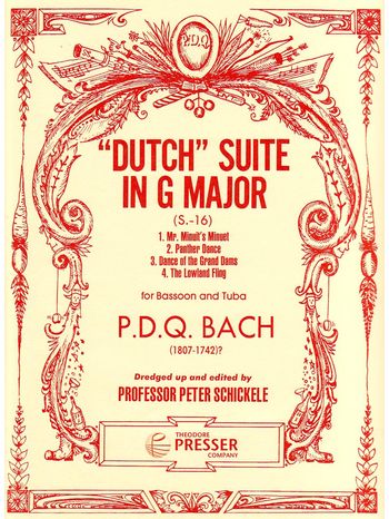 "Dutch" Suite in G Major for Bassoon and Tuba