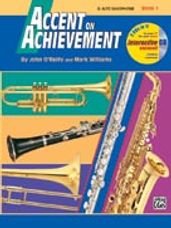 Accent on Achievement Book 1 [E-Flat Alto Saxophone]