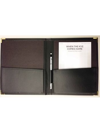 Black Choral Folder (9 x 12)