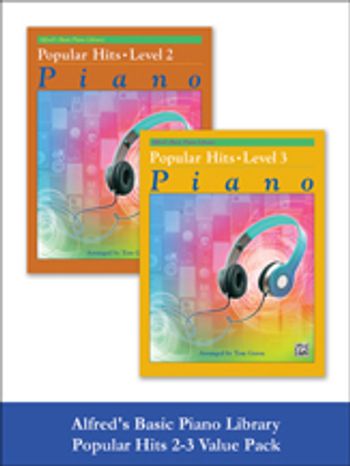 Value Pack #106701 Popular Hits 2 & 3 (Alfred's Basic Piano)