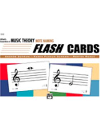 Essentials of Music Theory: Flash Cards -- Note Naming