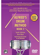 Alfred's Drum Method, Book 2 (Book & DVD)