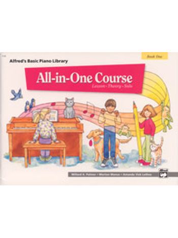 Alfred's All In One  Lesson-Theory-Solo Book 1