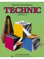 Bastien Piano Basics Level 3 Technic
