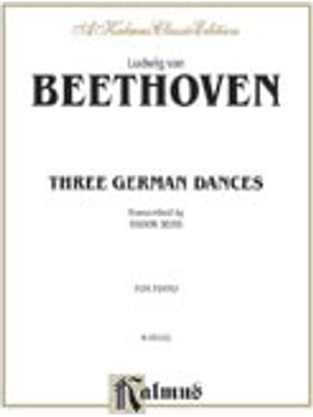 Three German Dances [Piano]
