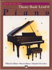 Alfred's Basic Piano Theory Book 6