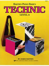 Bastien Piano Basics Level 4 Technic