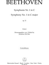 Symphony No. 1 in C Major, Op. 21 - Double Bass Part