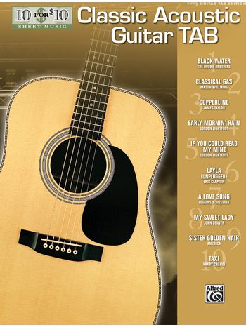 10 for 10 Classic Acoustic Guitar Tab [Guitar]