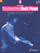 Discovering Rock Piano Vol. 2: Develop Styles, Solo Lines, Creative Playing Book/cd