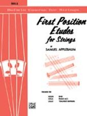 First Position Etudes for Strings, Level 2 [Viola]