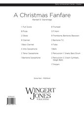 Christmas Fanfare, A (Full Score)