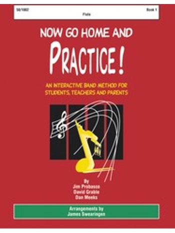 Now Go Home And Practice Book 1 Flute