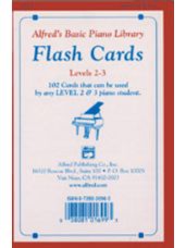 Flash Cards Levels 2 & 3 Alfred's Basic Piano