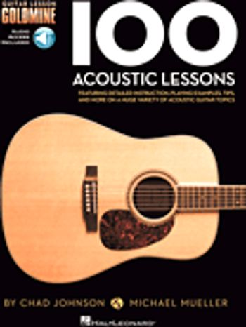 100 Acoustic Lessons (Book/Audio)
