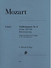 Violin Concerto No. 4 D Major K218