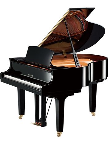 Yamaha C1X Acoustic Baby Grand Piano - 5'3" - Polished Ebony