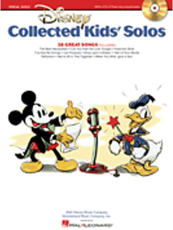 Disney Collected Kids' Solos (Book & Online Audio)