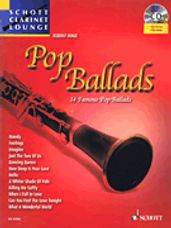 Pop Ballads 14 Famous Pop Balads Clarinet/cd