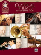 Easy Classical Themes Instrumental Solos [Alto Sax]
