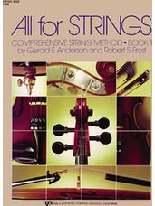 All For Strings Book 1-String Bass